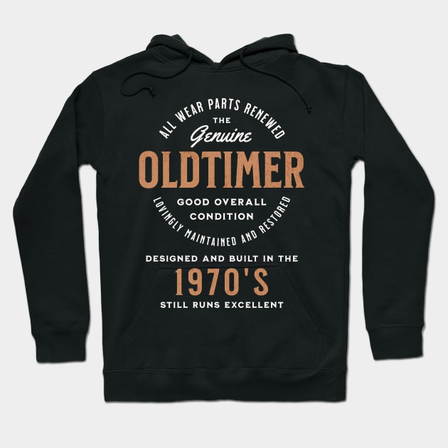 The genuine oldtimer, designed and built in the 1970's Hoodie by Pflugart